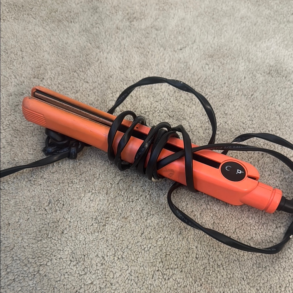 Orange Hair Straightener